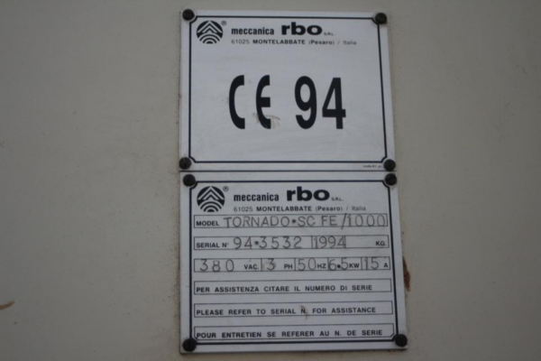 APILADOR CARGA DESCARGA RBO Mod : SC FE 1000