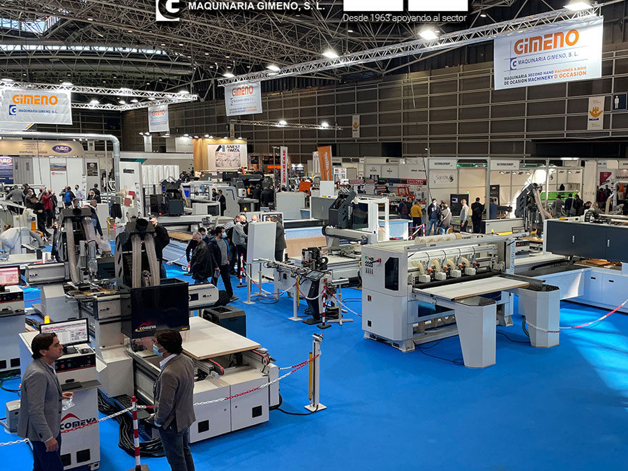 Visit GIMENO Woodworking Machinery at FIMMA-Maderalia and FIMOM 2024