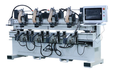 Fraiseuse pour cadres de portes G-Basic 4T de Comeva, chez Gimeno Machines à Bois