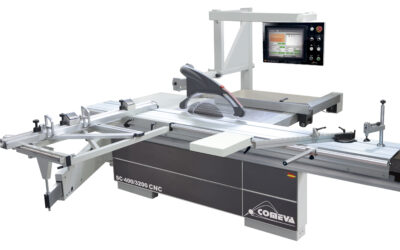 Escuadradora SC-400 / 3200 CNC: máxima precisión y rendimiento para el corte profesional de madera