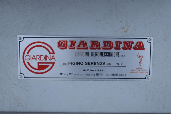 TUNEL SECADO UV 1 GIARDINA