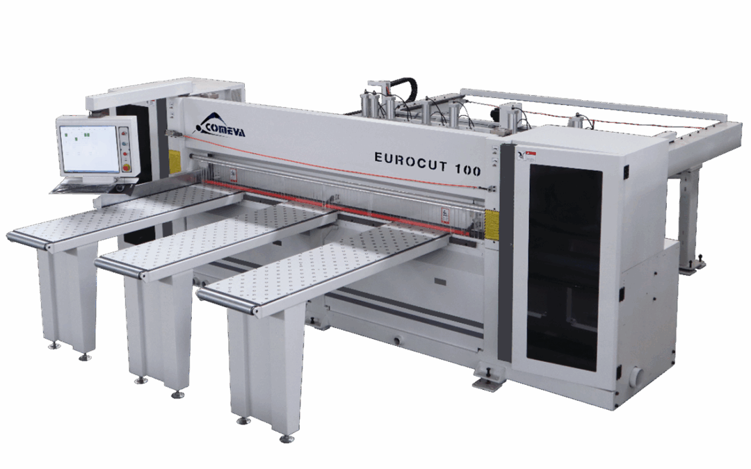 Seccionadora COMEVA EUROCUT 2800/100: precisión, potencia y productividad para carpinterías profesionales