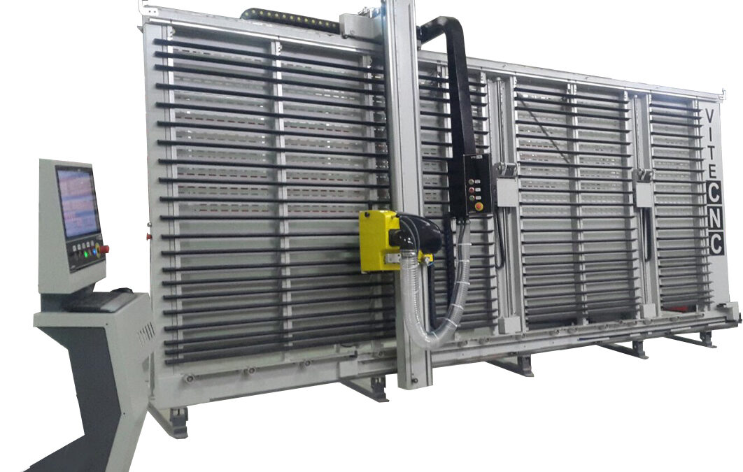 Sierra mural VITE CNC: corte automatizado, preciso y optimizado en espacios reducidos