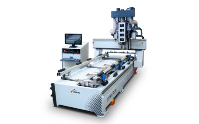 CNC NICRON DOOR PRO FULL 13/32: el centro de mecanizado que integra todo el proceso de fabricación de puertas