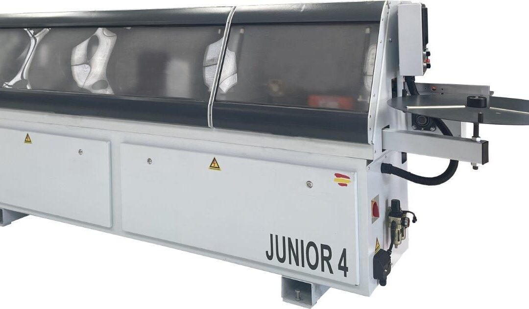 Gama de Chapadoras Junior: canteado profesional, versatilidad y acabado de calidad en formato compacto