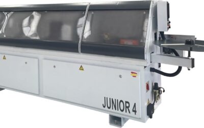 Gama de Chapadoras Junior: canteado profesional, versatilidad y acabado de calidad en formato compacto